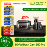 מצלמת רכב DDPAI Z60 Pro 4K